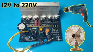 how to make simple inverter 4500W , sine wave , 8 mosfet , IRFz 44n ,pcbway@PCBWay