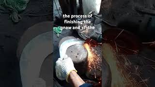 the process of finishing the gnaw and scythe #shorts