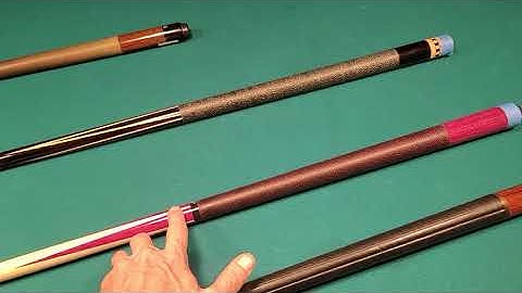 Do Full Splice Points & Veneers Effect Pool Cue Playability?