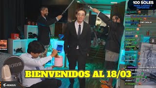 ASÍ INICIA EL STREAM ESPECIAL DEL 18/03