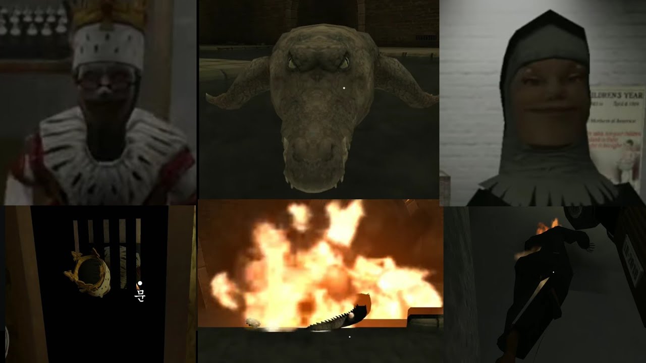 Evil Nun Hard Mode Play (Confine Sister Madeline , Kill Crocodile, Kill Sister Phillipa)