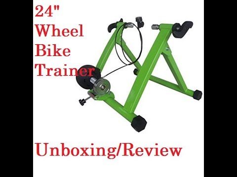 green bike trainer