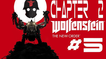 Wolfenstein The New Order Walkthrough PC UBER Difficulty Chapter 2 The ASYLUM Part 5