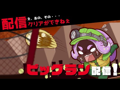 【スプラトゥーン3】クリアすることが難しいサモランは初めてだなぁ……【ビッグラン】