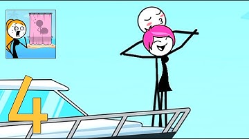 Draw Fly (WEEGOON) | Android Gameplay Walkthrough | 101-120 - Funny Stickman Brain Puzzle Game