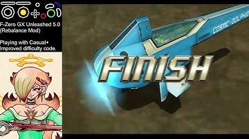 Cosmic Dolphin beats Master Grand Prix in F-Zero GX Unleashed 5.0 (Rebalance mod)