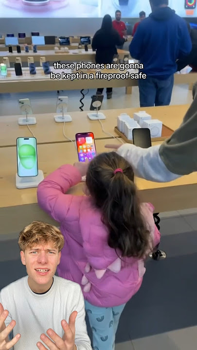 Buying IPhone 15 for 1 year old 😭