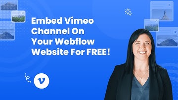 How to embed Vimeo channel on Webflow? #embed #vimeo #channel #webflow