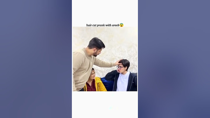 Hair cut prank with areeb#sistrology #iqrakanwal #hirafaisal #rabiafaisal @Wkedit688