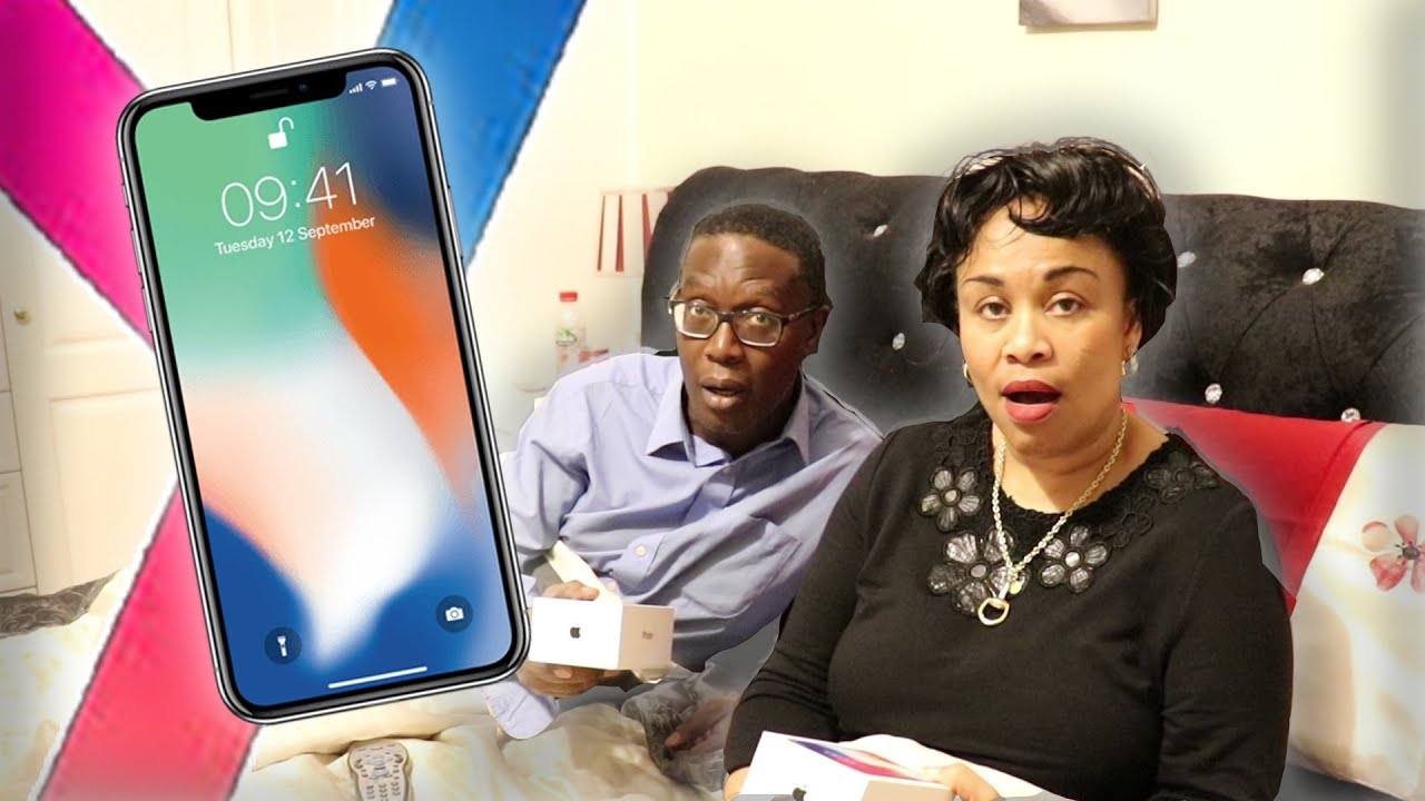 Buying My Mum And Dad An iPhone X - YouTube