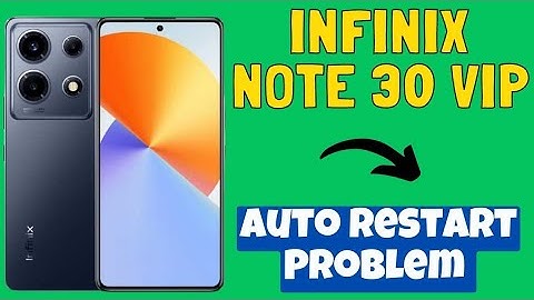 Infinx Note 30 auto restart problem solve 💯 simple trick quick and easy #infinixphones #tips