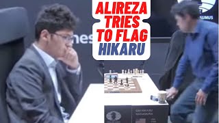 This is a crazy game between GM Hikaru Nakamaru and GM Alireza