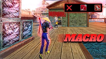 OB51 Free Fire Android Macro Sensi Tutorial Macrodroid Settings Tutorial 