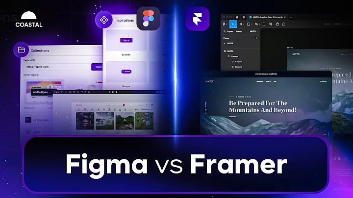 Figma vs Framer – Design Tool Comparison for Beginners
