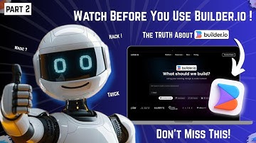 Builder.io AI Tutorial: Text-to-Website Generation from Scratch Part-2