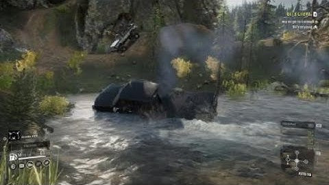 SnowRunner- insane trails on (TNB) trails map mod