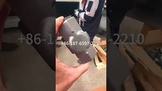 Clean Pipe Fittings in Minutes! Q326 Integrated Tumble Shot Blasting Machine
