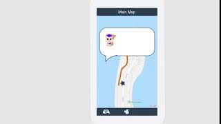 Animal tracking app demonstration screenshot 1