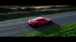 Ferrari 488 pista with ipe exhaust in progress