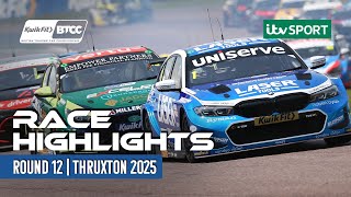 BTCC Round 12 Race Highlights | Thruxton 2025