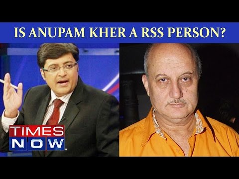 Is Anupam Kher a RSS Person?