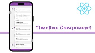 React Native Timeline