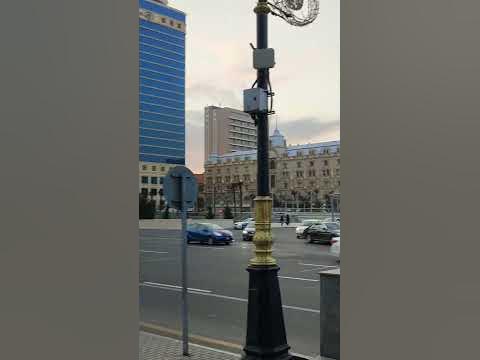 #баку #азербайджан #март2024 #город#небоскребы #дорога#перекрёсток ...