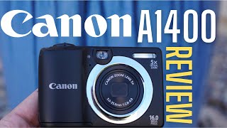 Canon Powershot A1400 Digital Camera Tutorial & Review 2023