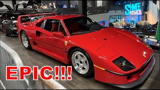 Tampa's Motor Enclave Grand Opening! #f40 #porsche #supercars Even Shmee150 showed up!