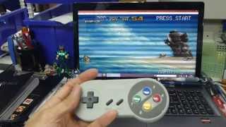 HOW TO USE MAYFLASH SNES/SFC/NES/FC CONTROLLER ADAPTER FOR PC USB