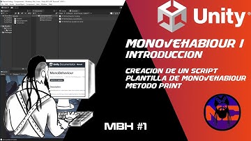 Monobehaviour #1 Creacion y toma de contacto en unity y metodo print.