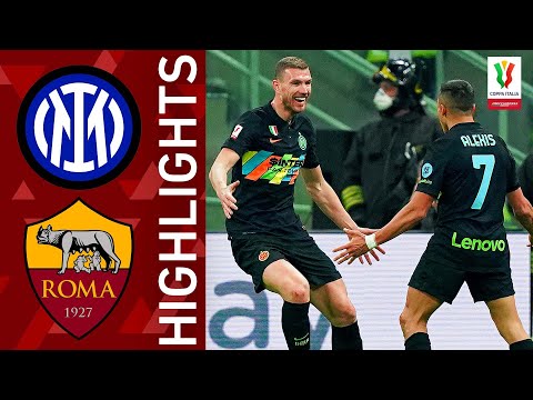 Download Inter 2-0 Roma | Džeko & Sánchez Goals Send Inter Through! | Coppa Italia Frecciarossa 2021/22