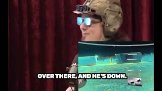 Palmer Luckey shows off his “EagleEye” AI helmet to Joe Rogan like it’s a video game