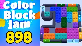 Color Block Jam Level 898 Solution