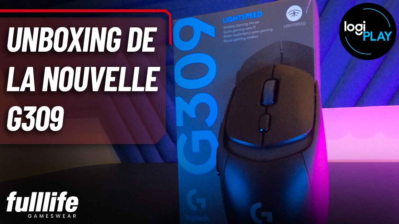 Unboxing de la petite nouvelle de Logitech ! LOGIPLAYDAYS G309 YouTube
