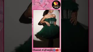Priyanka Chahar Chaudhary Looking Hot In Short Green Dress