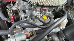 Chevy Truck TBI to Carb Conversion 2 