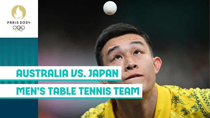🇦🇺 Australia vs. Japan 🇯🇵 | Men's Table Tennis Team 🏓 | #Paris2024 Highlights