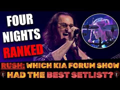 Which RUSH RETURN SHOW Was The BEST? RANKING All 4 KIA FORUM NIGHTS