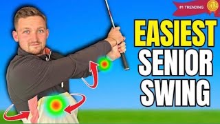 EASY and NEW Golf Swing For Senior Golfers (Defy Your AGE!)