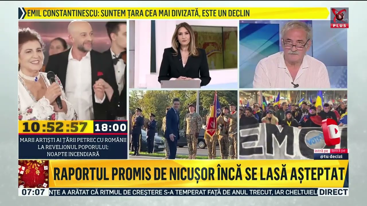 Stirile Realitatea Plus de astazi 12 ianuarie 2026 ora 7