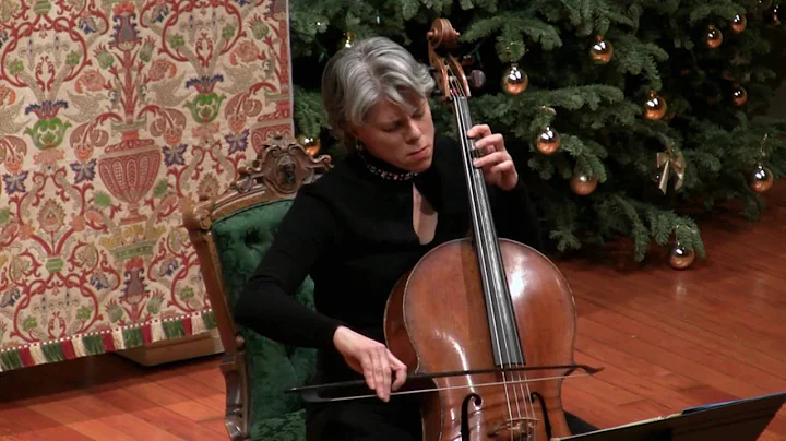 J.S. Bach: Sarabande BWV 1007 Tanya Tomkins, baroq...