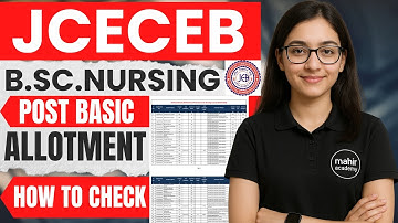 jharkhand bsc nursing post basic allotment | jceceb post basic bsc nursing allotment