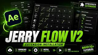 Jerry Flow V2 After Effects Extension | Download, Install & Complete Guide (2026)