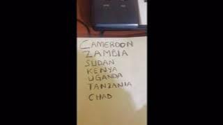 Ace Jizzy freestyle using different countries' name