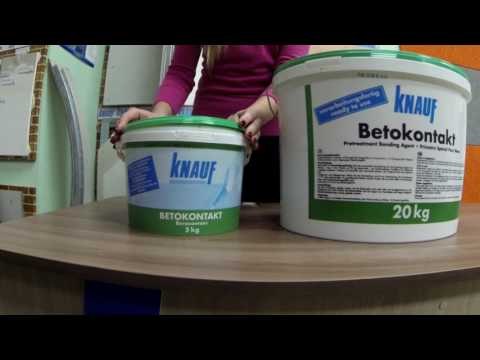 Видео: Knauf Betokontakt (23 зураг): 5 ба 20 кг жинтэй праймерын техникийн үзүүлэлтүүд