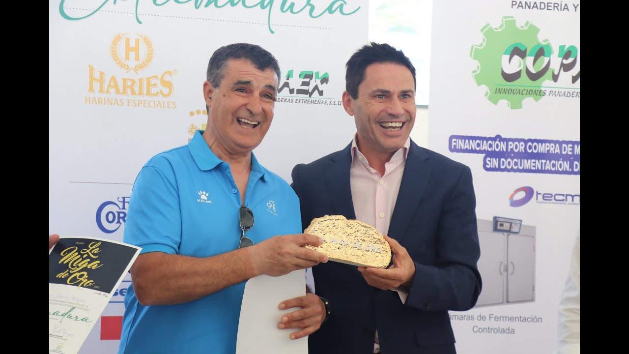 José Manuel Garrote Delgado, ganador de la “Miga de Oro 2022” - YouTube