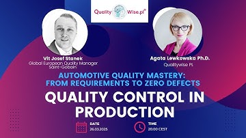[WEBINAR] Zero Defects Direction #3: Quality Control in Production