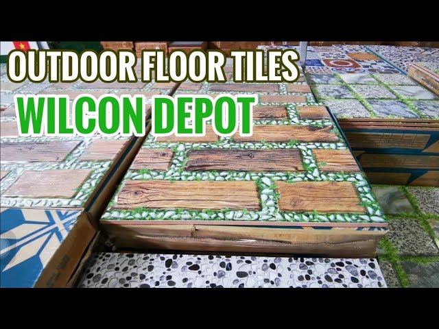 Wilcon Outdoor Floor Tiles Tile Prices And Designs In The Philippines Youtube