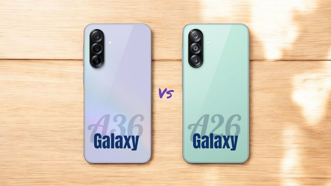 SAMSUNG Galaxy A36 ⚡ vs ⚡ SAMSUNG Galaxy A26 Full Comparison
